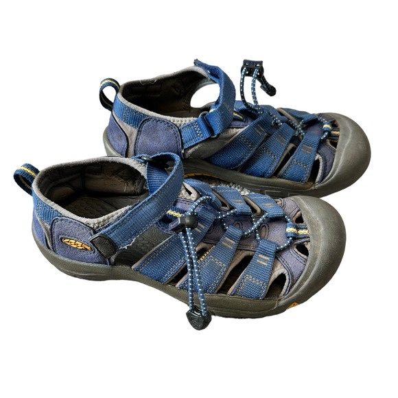 KEEN Newport H2 Unisex Size 5.5 M 7 W Blue Outdoor Waterproof Sandals - Picture 1 of 9